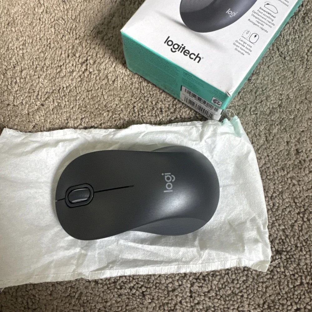 Logitech Advanced Wireless Mouse 2 - Gray - Open Box - New